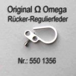 Omega 550-1356, Omega Rücker- Regulierfeder Schwanenhals, Omega 550 1356 
