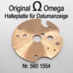 Omega 560-1554 Halteplatte für Datumanzeiger Omega 560 1554 Cal. 560 561 562 610 611 