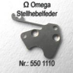 Omega Stellhebelfeder Omega 550-1110 Omega Winkelhebelfeder Cal. 550 551 552 560 561 562 600 601 602 610 611