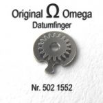 Omega 502-1552 Datumfinger montiert, Omega 502 1552 Cal. 502 503 504 