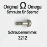Omega Schraube 3212 für Sperrad Part Nr. Omega 3212 
