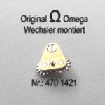 Omega 470-1421, Omega Wechsler montiert, Omega 470 1421, Cal. 470 471 490 491 500 501 502 503 504 505 