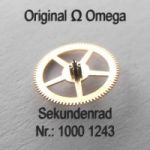 Omega Sekundenrad 1000-1243 Omega 1000 1243 Cal. 1000 1001 1002 