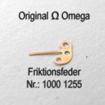 Omega 1000-1255 Friktionsfeder für Zentrumsekundentrieb Omega 1000 1255 Cal. 1000 1001 1002 