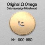 Omega Datumanzeiger Mitnehmrad Part Nr. Omega 1000 1560 Cal. 1000 1001 1002 