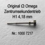 Omega 1000-7217 Zentrumsekundentrieb H1 mit Ring Omega 1000 7217 Cal. 1000 1001 1002 