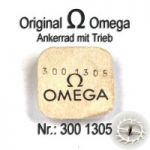 Omega 300-1305 Omega Ankerrad mit Trieb Omega 300 1305 Cal. 300, 301, 302, 310, 311, R 17.8