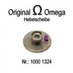 Omega Hebelscheibe 1000 1324 Omega 1000-1324 Hebelscheibe mit Hebelstein Cal 1000, 1001, 1002, 1010, 1011, 1012, 1020, 1021, 1022, 1030, 1035