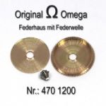 Omega 470-1200 Federhaus Omega 470 1200 Cal. 470, 471, 490, 491, 500, 501, 502, 503, 504, 505