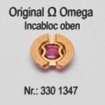 Omega 330 1347 Incabloc oben komplett, Omega 330-1347 Cal. 330 - 331 - 340 - 341 - 350