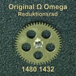 Omega 1480-1432, Omega Reduktionsrad 1480 1432 Cal. 1480, 1481 