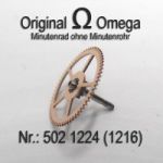Omega Minutenrad 502-1224 Omega 502 1224 ohne Minutenrohr Cal. 502 503 504