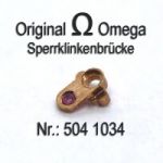 Omega Sperrklinkenbrücke 504 1034 Omega 504- 1034 Cal. 504, 505, 