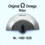Omega Rotor silberfarben, gebraucht Omega 1480-1026 Cal. 1480 1481 (intern 02)