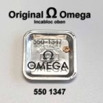 Omega 550 1347 Incabloc oben Unruhseitig komplett, Omega 550-1347 Cal.  550, 551, 552, 560, 561, 562, 563, 564, 565, 600, 601, ...