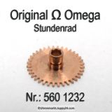 Omega Stundenrad 560-1232 H1 Höhe 1,83 mm Omega 560 1232 Cal. 560 561 562 563 564 565 610 611 613 