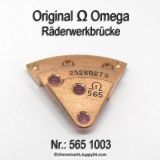 Omega Räderwerkbrücke Part Nr. Omega 565-1003 Cal. 565 SIGNIERT!