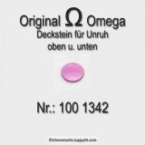 Omega 100-1342 Deckstein für Incabloc oben und unten Omega 100 1342 Cal. 100 und 252 bis 285 und 330 bis 355 und 480 481 482 550 bis 565 