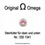 Omega 330-1341 Steinfutter für oben und unten Omega 330 1341 Cal. 265 bis 285 und 330 bis 355 und 480 481 482 550 bis 565 und 600 er Serie