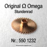 Omega Stundenrad 550-1232 H1 Höhe 1,33 mm Omega 550 1232 Cal. 550 551 552 600 601 602 