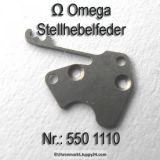 Omega Stellhebelfeder Omega 550-1110 Omega Winkelhebelfeder Cal. 550 551 552 560 561 562 600 601 602 610 611 613