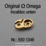 Omega 550-1346 Incabloc unten Zifferblattseitig, Omega Incabloc 550 1346 Cal. 550 551 552 560 561 562 600 601 610 611