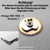 Omega 560-1564 Omega Datumanzeiger Mitnehmrad montiert Variante 1 Cal. 560 561 562 610 