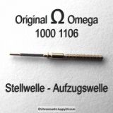 Omega Aufzugswelle Stellwelle Omega 1000-1106 Cal. 1000 1001 1002 