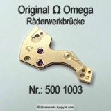 Omega Räderwerkbrücke Omega 500 1003 Cal. 500 501 502 503 504 