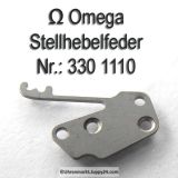 Omega Stellhebelfeder Omega 330-1110 Omega Winkelhebelfeder Cal. 330 bis 372 410 420 470 471 490 491 500 501 502 503 504 505 510 511 520