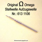 Omega Aufzugswelle Stellwelle Omega 613-1106 Cal. 600 601 602 610 611 613 