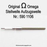 Omega Aufzugswelle Stellwelle Omega 590-1106 Cal. 590 591 