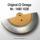 Omega Rotor bicolor, gebraucht Omega 1480-1026 Cal. 1480 1481