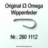 Omega Wippenfeder Omega 260-1112 Cal. 30 30SCT2 30T1 30T2 30T3 260 261 262 265 266 267 268 269 280 283 284 285 286 