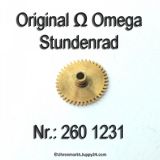 Omega Stundenrad 260-1231 Omega 260 1231 Höhe 1,61 mm Cal. 261 261 262 265 266 267 268 269 30T2 30T2RG 30T3