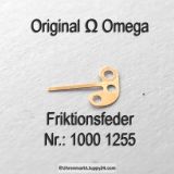 Omega 1000-1255 Friktionsfeder für Zentrumsekundentrieb Omega 1000 1255 Cal. 1000 1001 1002 