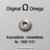 Omega Kronradtrieb Omega Umstelltrieb Omega 1000-1151 Cal. 1000 1001 1002 