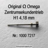 Omega 1000-7217 Zentrumsekundentrieb H1 mit Ring Omega 1000 7217 Cal. 1000 1001 1002 