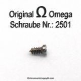 Zifferblattschraube 2501 Omega Schraube 2501 Part Nr. Omega 2501  Cal. 330 332 333 340 342 344 350 351 353 354 