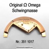 Omega Schwingmasse Omega 351-1017 für Hammerautomatik Cal. 351 353 354 355