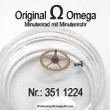 Omega Minutenrad mit Minutenrohr 351-1224 Omega 351 1224 4,33 Cal. 351 352 354 