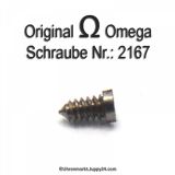 Omega Zifferblattschraube 2167 Part Nr. Omega 2167 