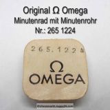 Omega Minutenrad mit Minutenrohr 265-1224 Omega 265 1224 5,61mm Cal. 265, 266, 267 30T3