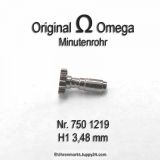 Omega Minutenrohr 750-1219 Omega 750 1219 H1 Höhe 3,48mm Cal. 750 751 752 