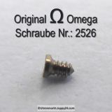 Omega Zifferblattschraube 2526 Part Nr. Omega 2526 