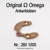 Omega Ankerklolben Omega 260-1005 Cal. 260 261 265 266 267 268 280 284 285