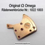 Omega Räderwerkbrücke 1022-1003 Cal. 1022 