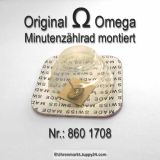 Omega 860-1708 Minutenzählrad montier Omega 860 1708 Cal. 860 861 910 930