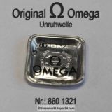 Omega 860-1321 Unruhwelle, Omega 860 1321 Cal. 860 861 863 865 866 910 911 920 930 980 