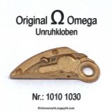 Omega Unruhkloben Omega 1010-1030 für Cal. 1010 1011 1012 1020 1021 1022 1030 1035 